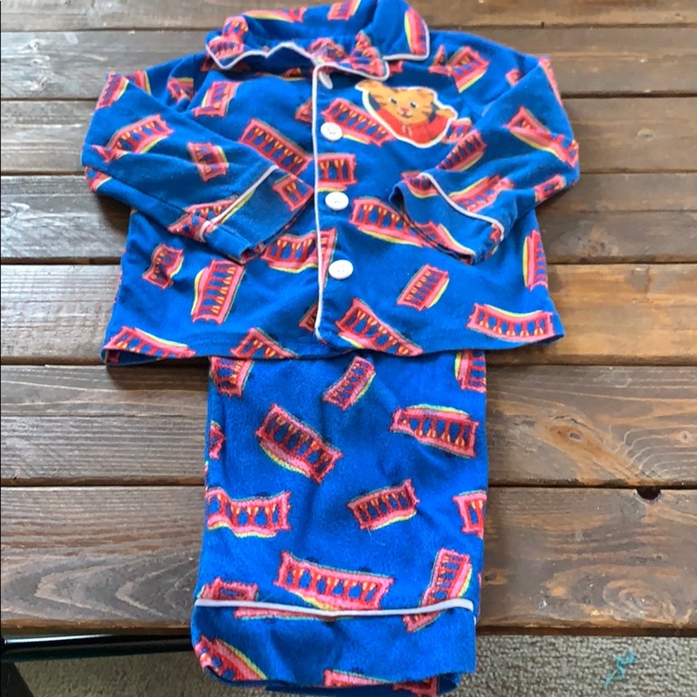 Daniel tiger fleece pajamas